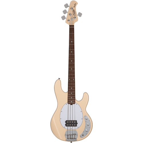 Đàn Guitar Bass Sterling by Music Man StingRay Ray4 Bass, Vintage Cream