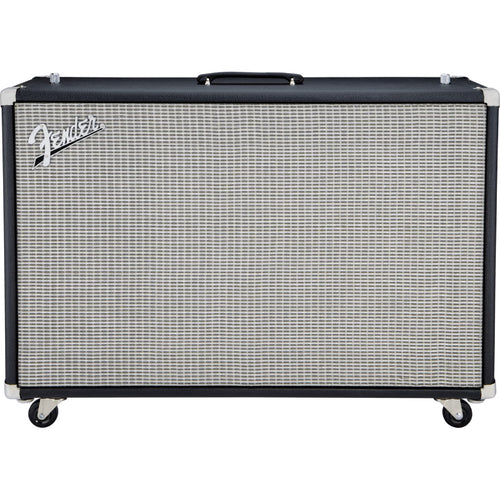 Amplifier Fender Super Sonic 60 212 Enclosure, Black and Silver