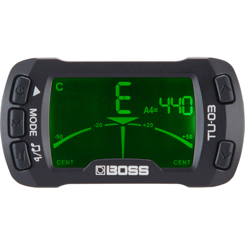 BOSS TU-03 Clip On Metronome, Digital Tuner