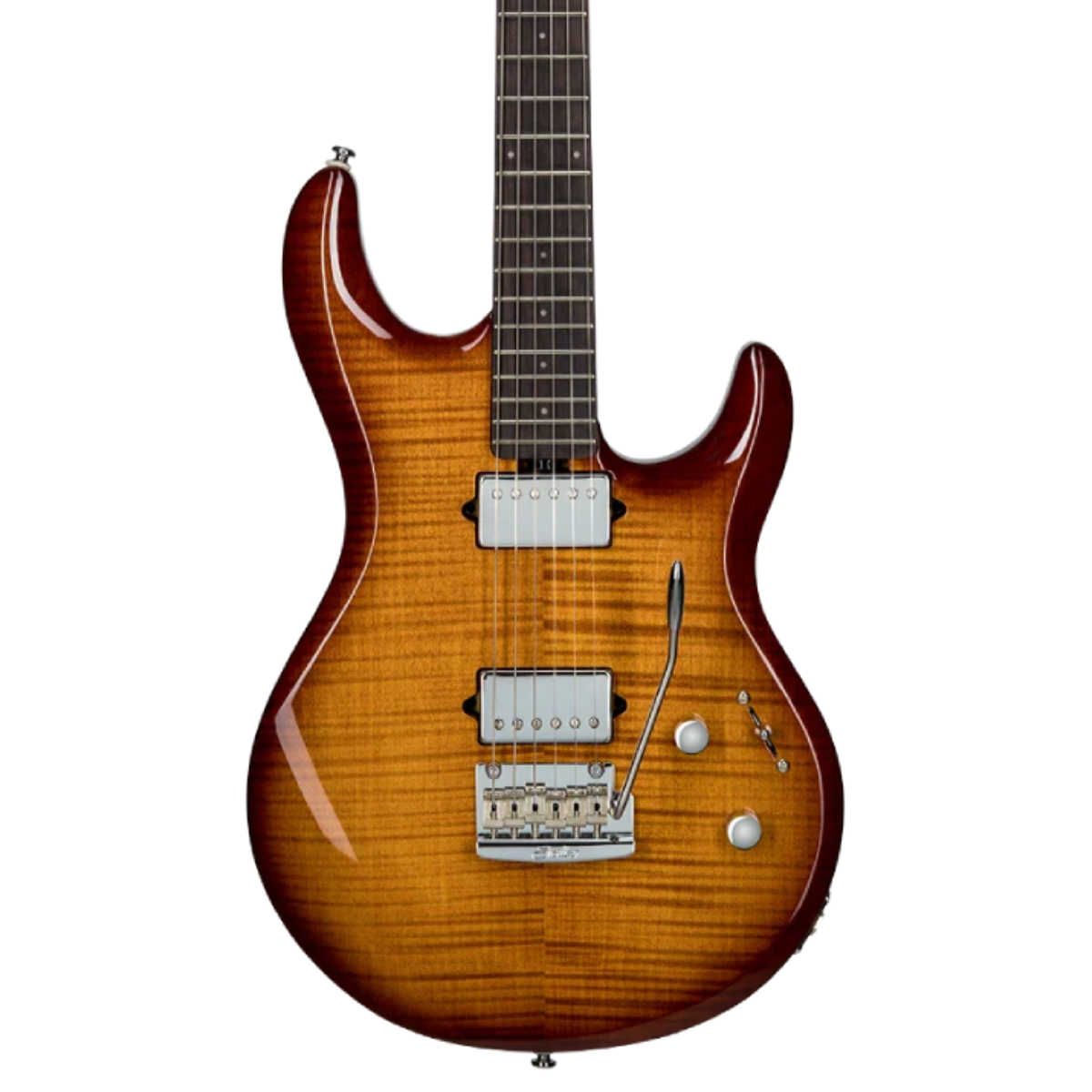 Đàn Guitar Điện Sterling by Music Man Luke LK100 Steve Lukather Signature, Hazel Burst
