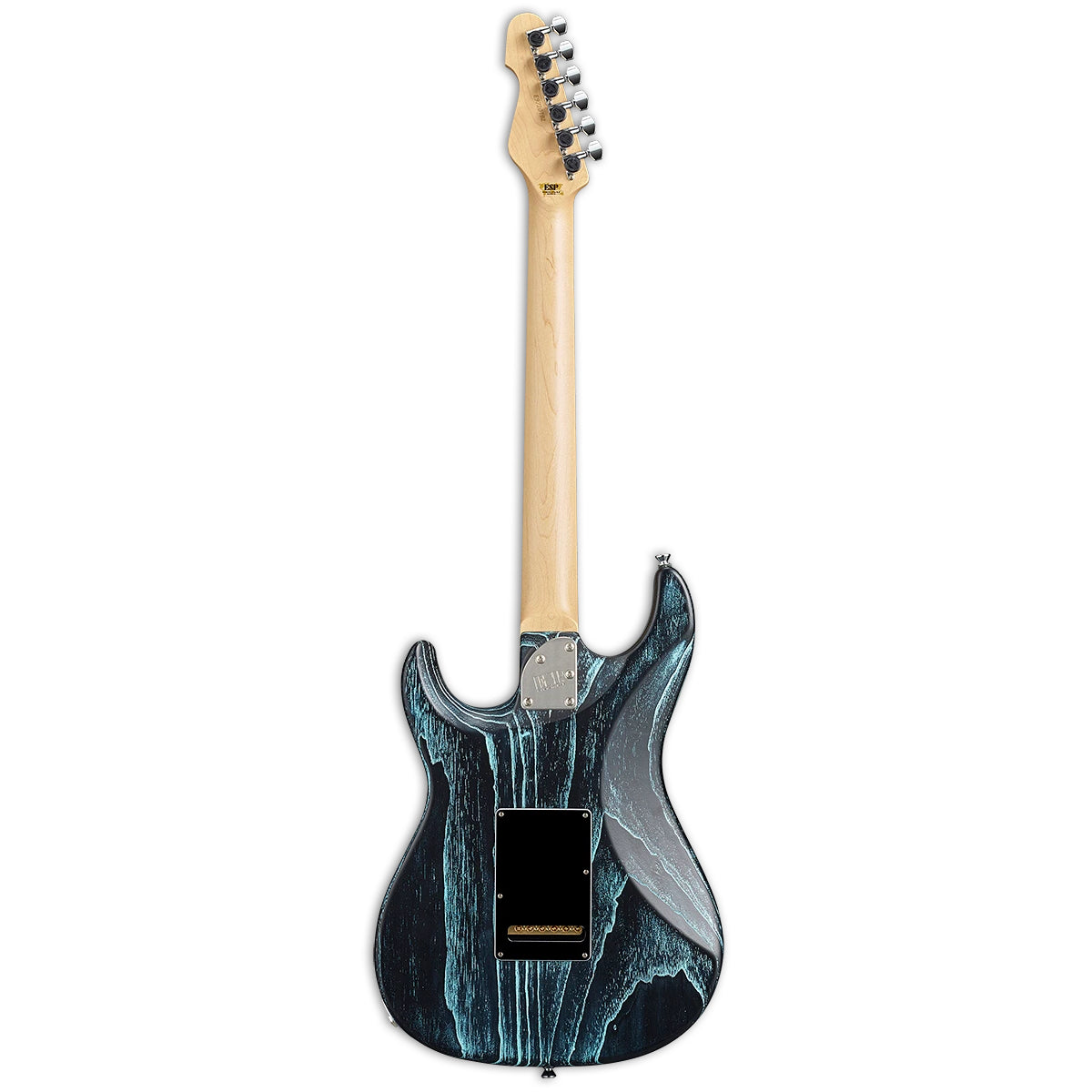 Đàn Guitar Điện ESP SNAPPER CTM, Drift Wood Black w/ Blue Filler