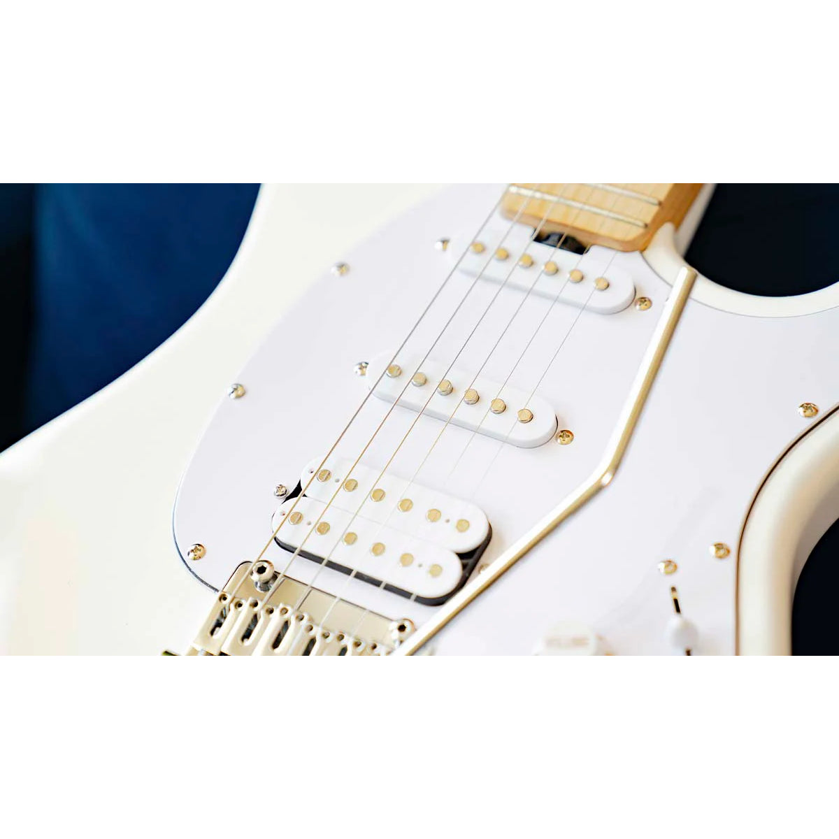 Đàn Guitar Điện Sterling by Music Man Intro Series Cutlass HSS, Canvas White