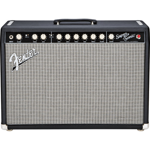 Amplifier Fender Super Sonic 22 Combo, Black and Silver