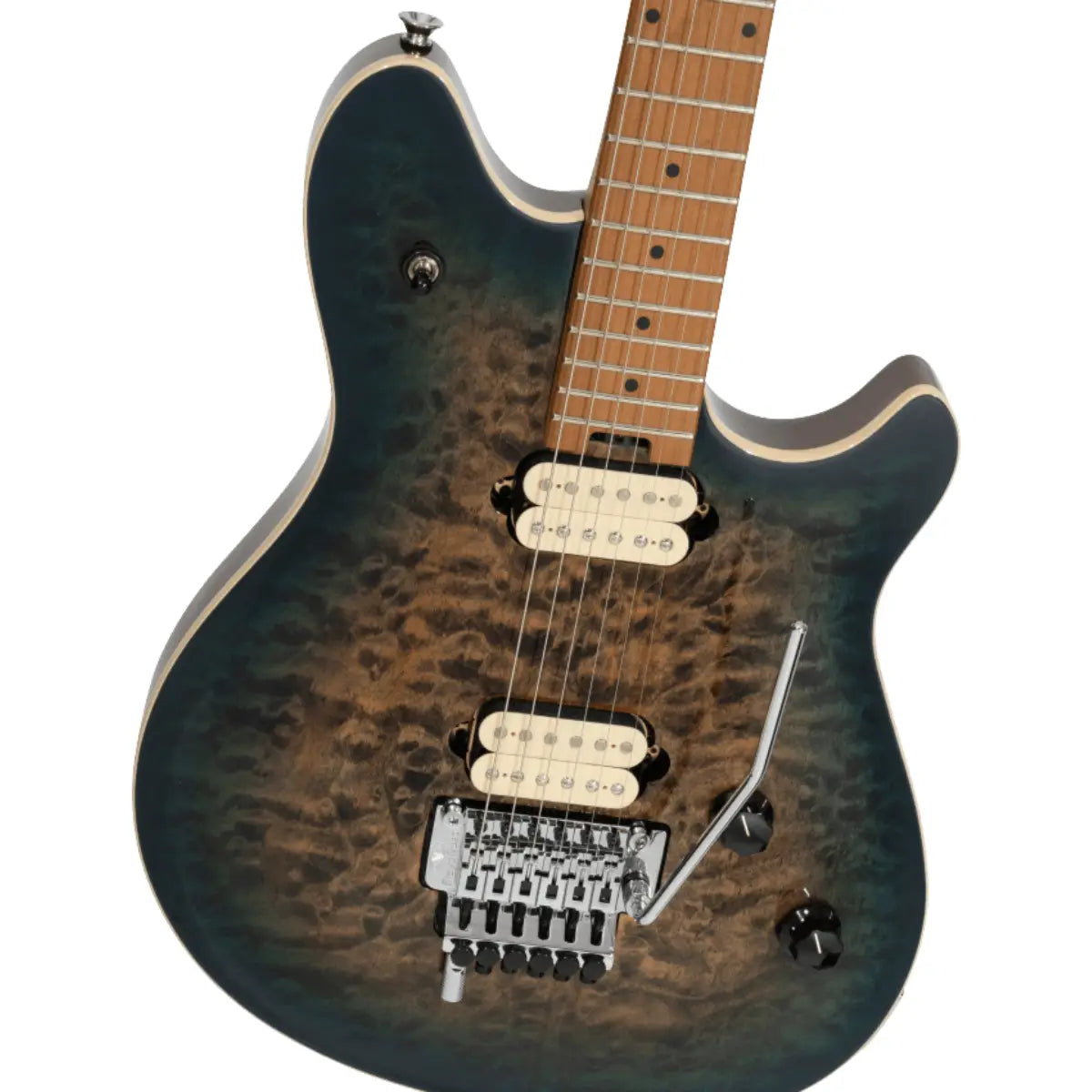 Đàn Guitar Điện EVH Wolfgang Special QM Baked Maple Fingerboard, Indigo Burst