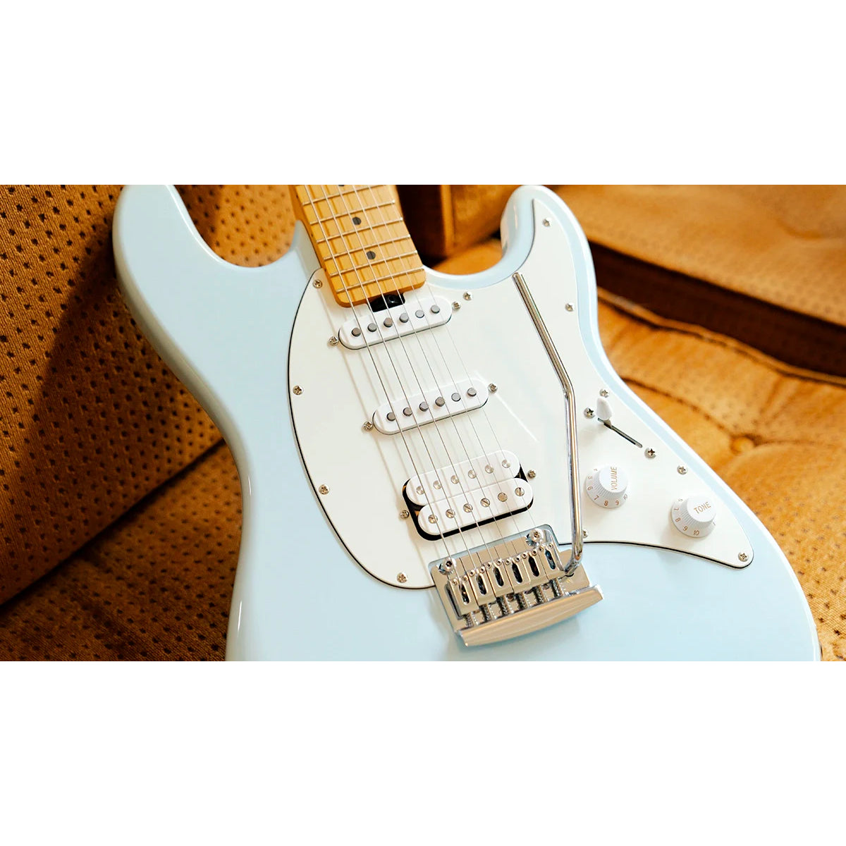 Đàn Guitar Điện Sterling by Music Man Sub Series Cutlass, Daphne Blue