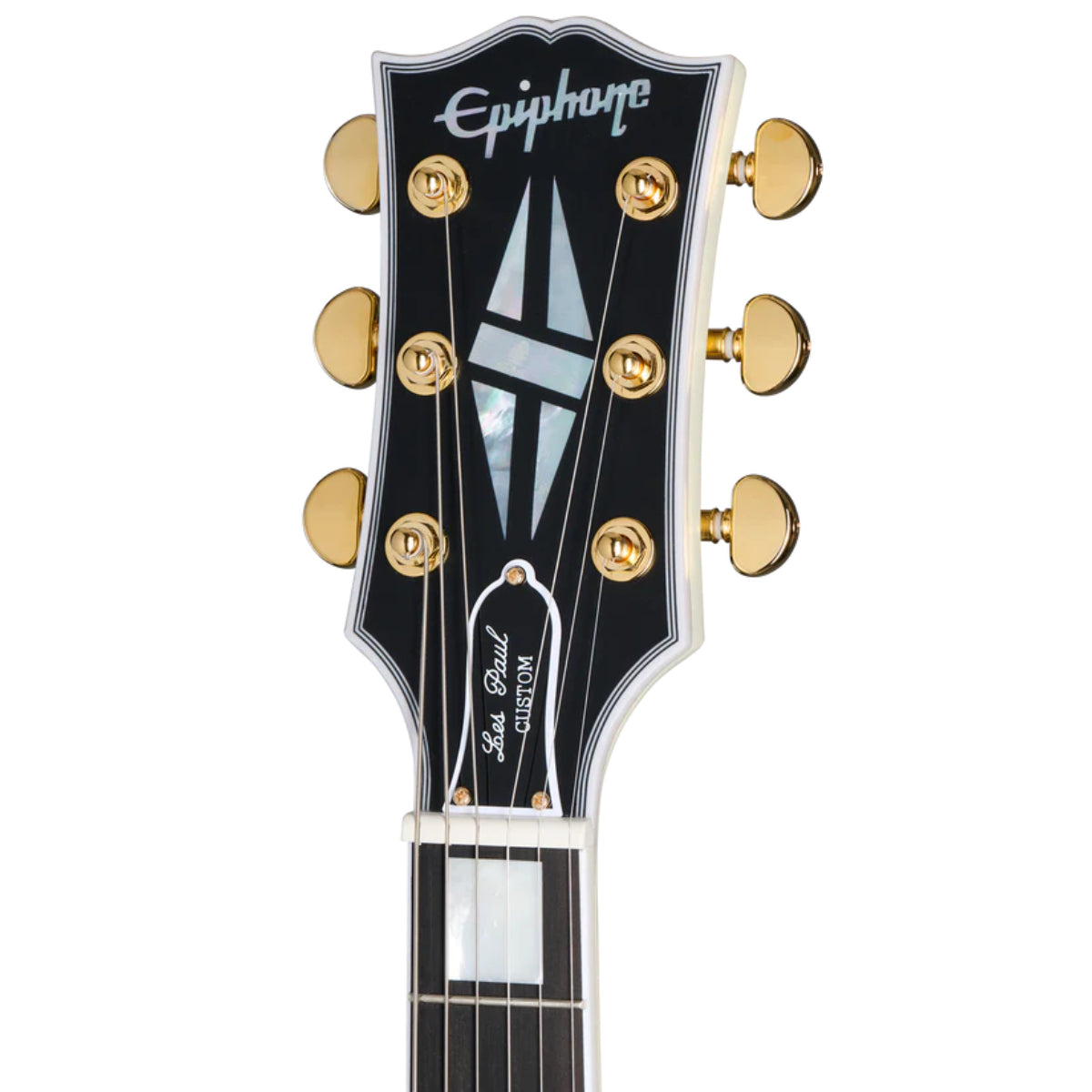 Đàn Guitar Điện Epiphone 1963 Les Paul SG Custom With Maestro Vibrola Classic White