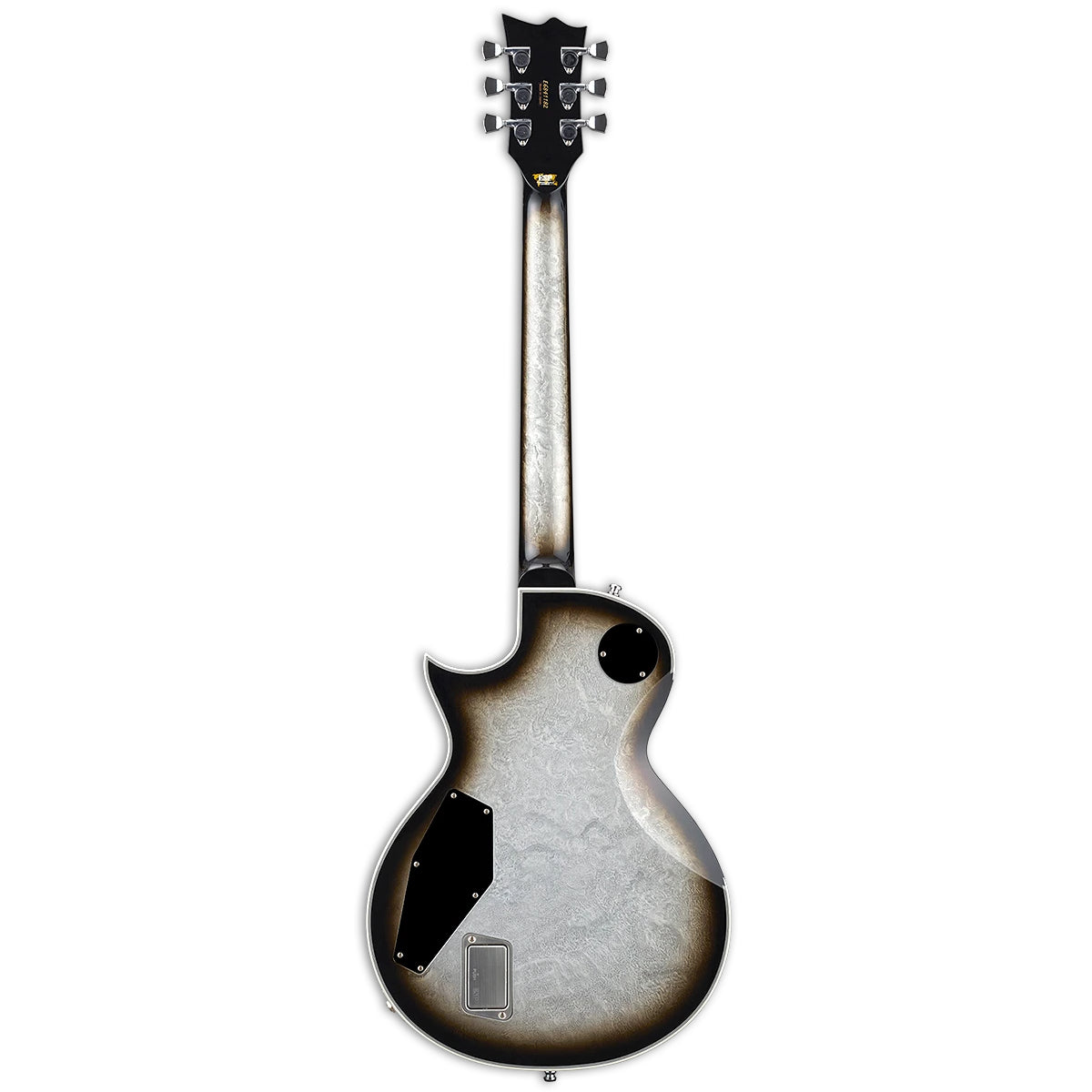 Đàn Guitar Điện ESP Eclipse Custom, Silver Liquid Metal Burst