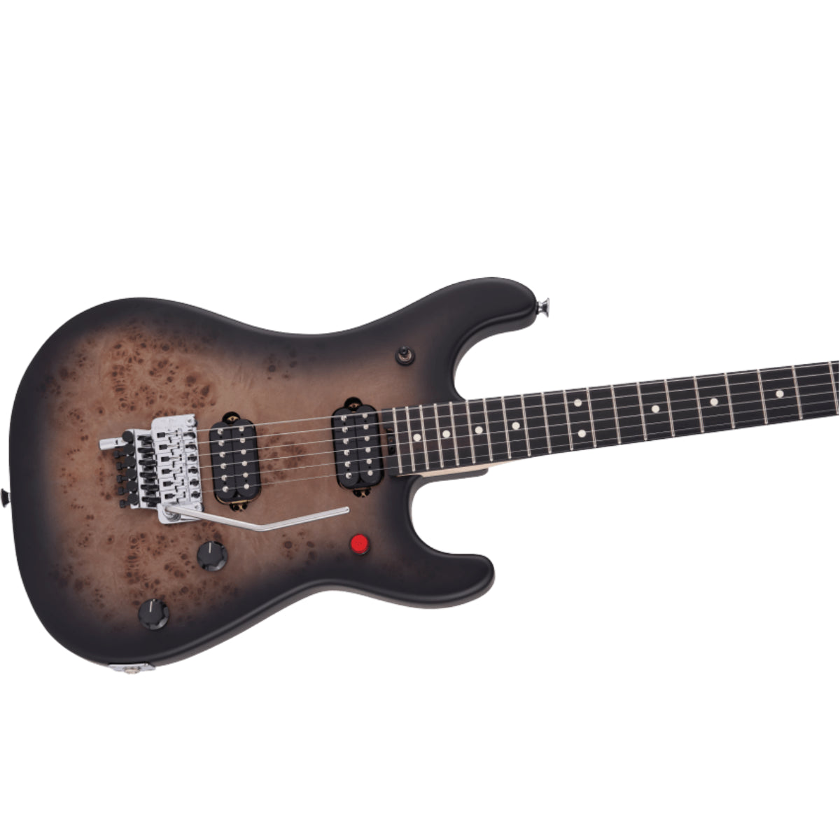 Đàn Guitar Điện EVH 5150 Series Deluxe Poplar Burl, Black Burst