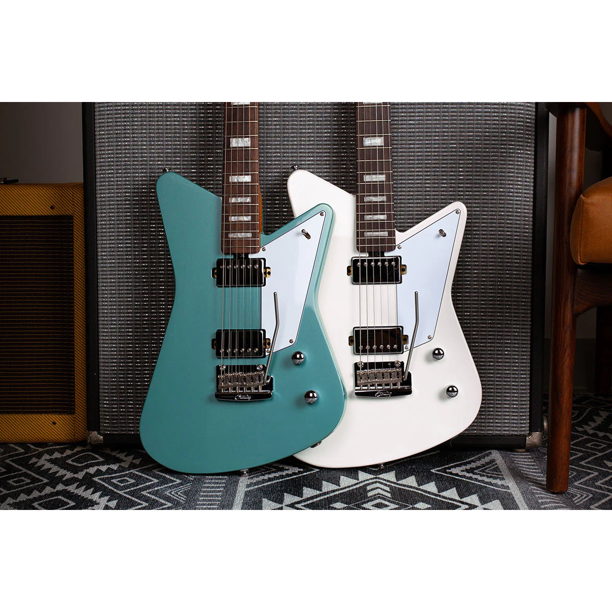 Đàn Guitar Điện Sterling by Music Man Mariposa, Dorado Green