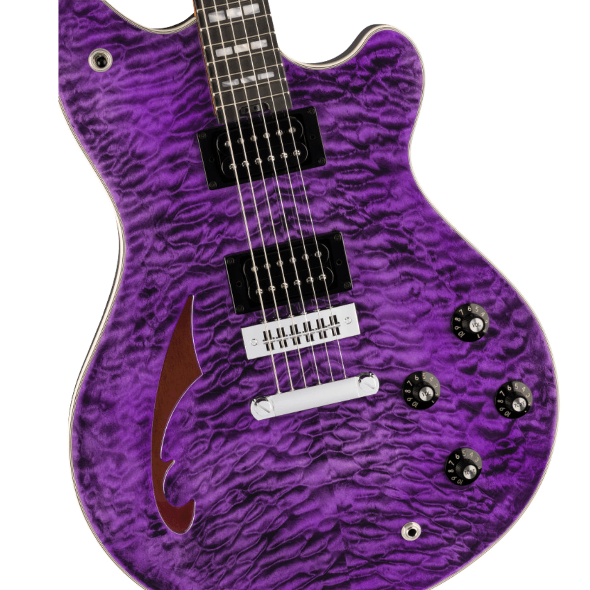 Đàn Guitar Điện EVH SA126 Special QM, Transparent Purple