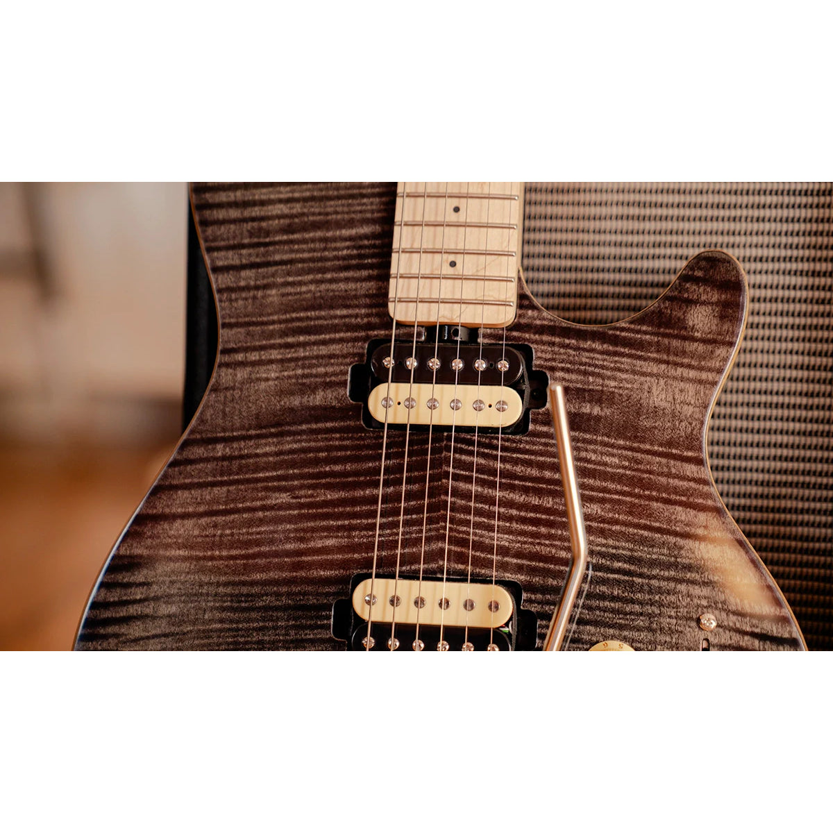 Đàn Guitar Điện Sterling by Music Man AX3FM, Trans Black