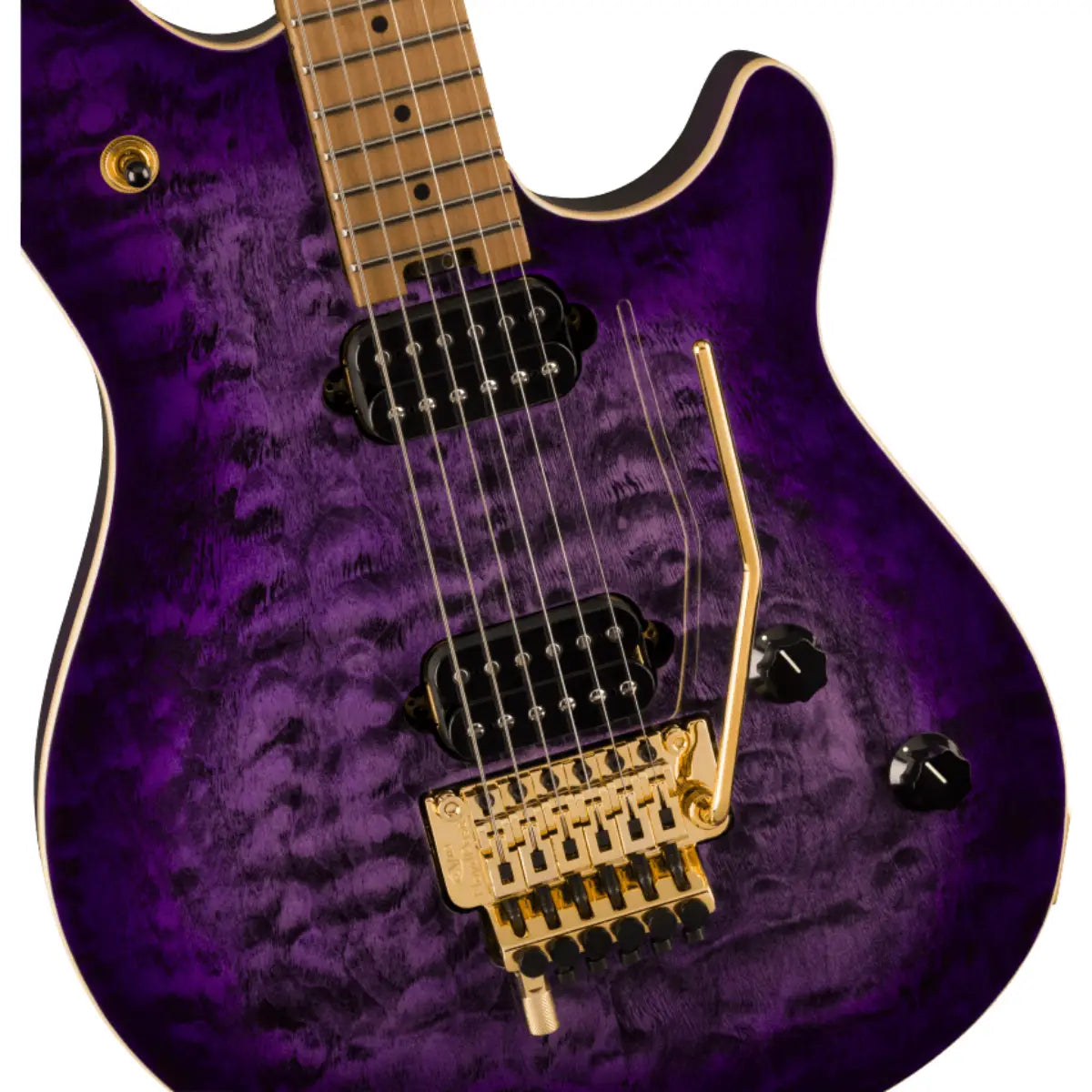 Đàn Guitar Điện EVH Wolfgang Special QM Baked Maple Fingerboard, Purple Burst 