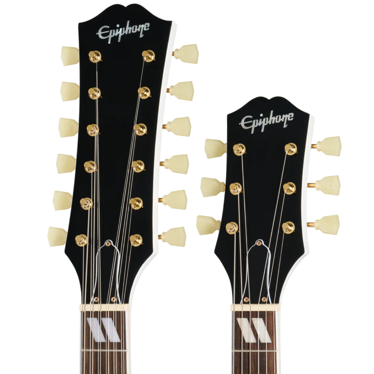 Đàn Guitar Điện Epiphone EDS 1275 Doubleneck Alpine White