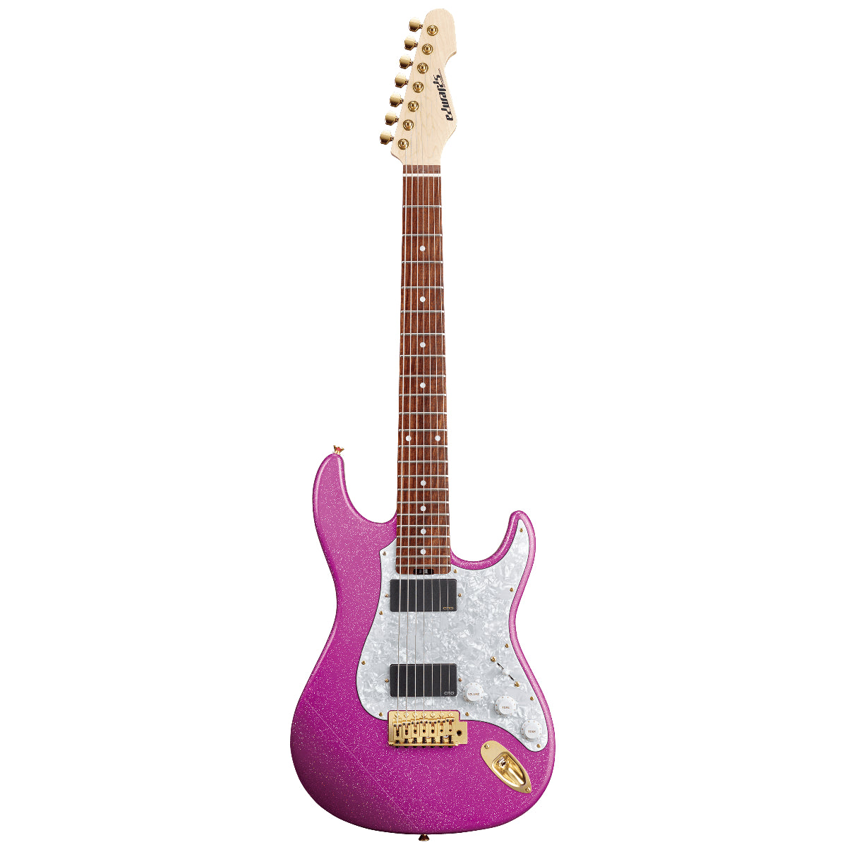 Đàn Guitar Điện ESP EDWARDS E-SNAPPER-7 TO-Twinkle Pink