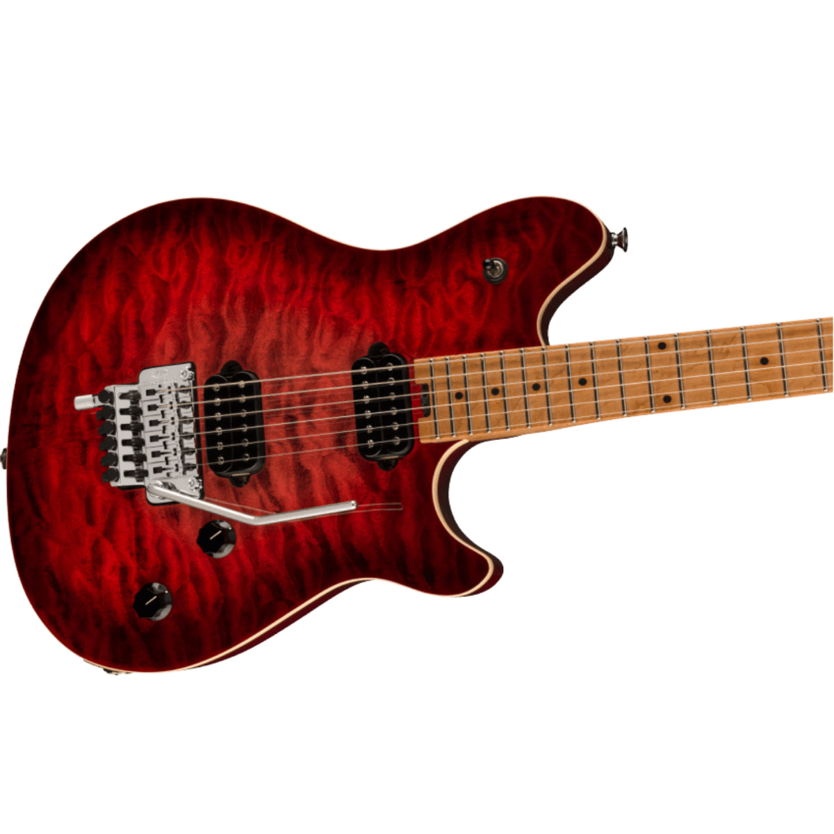 Đàn Guitar Điện EVH Wolfgang Special QM, Baked Maple Fingerboard, Sangria