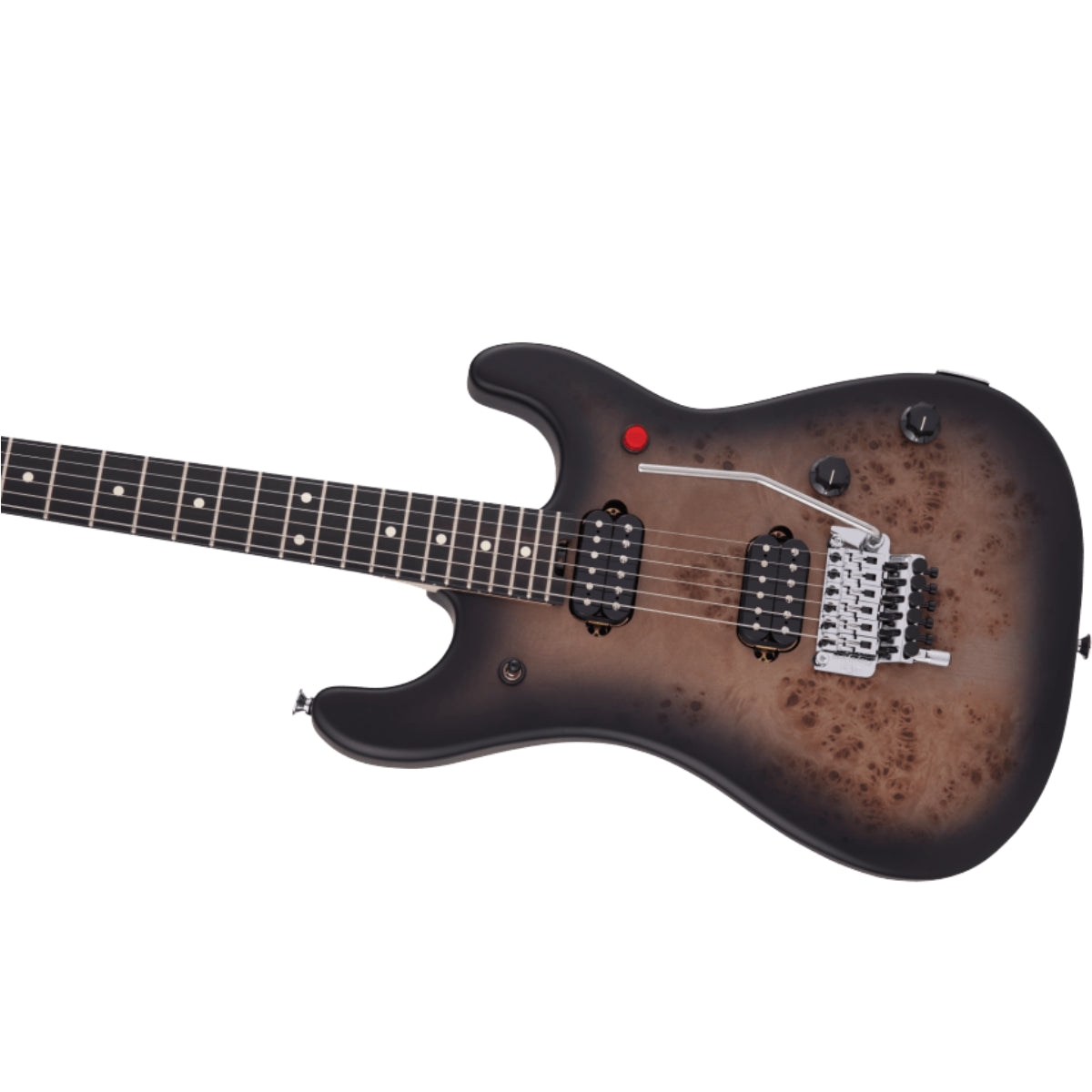 Đàn Guitar Điện EVH 5150 Series Deluxe Poplar Burl, Black Burst