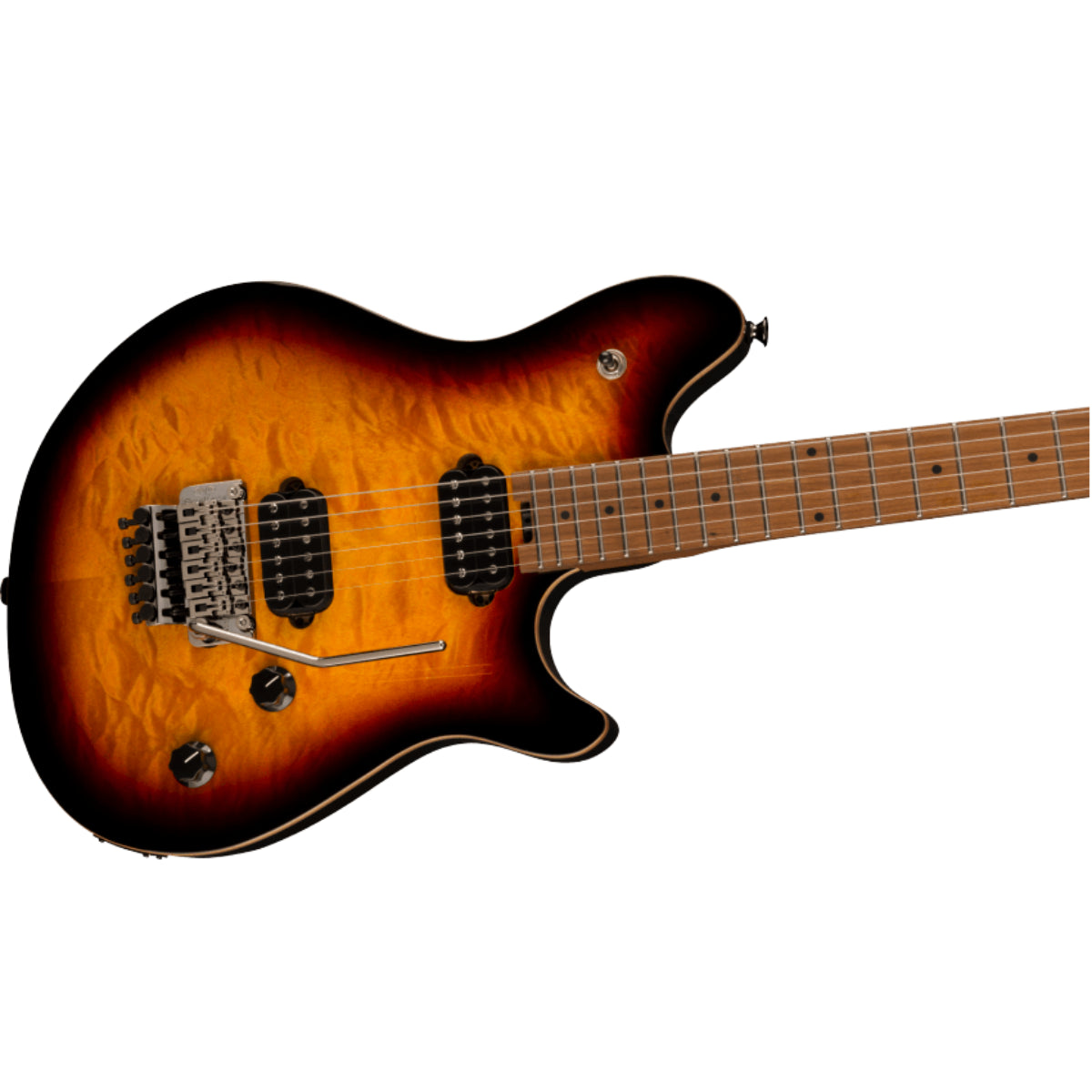 Đàn Guitar Điện EVH Wolfgang WG Standard QM, Baked Maple Fingerboard, 3 Color Sunburst