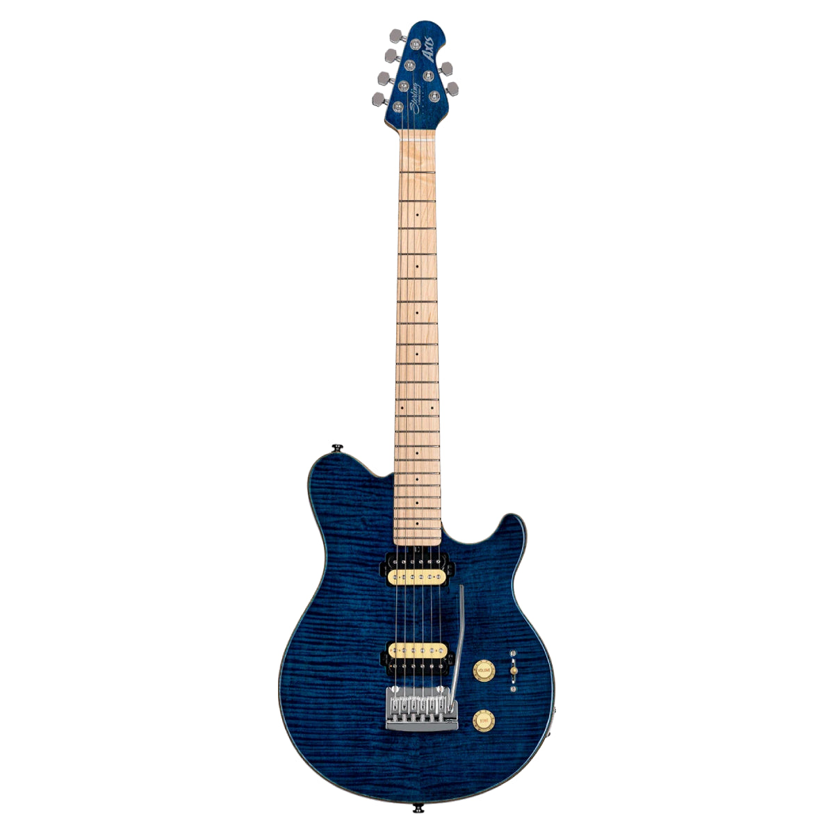 Đàn Guitar Điện Sterling by Music Man AX3FM, Neptune Blue