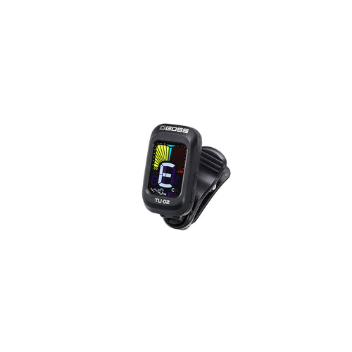 BOSS TU-02 Clip-on Chromatic Tuner, Digital Tuner