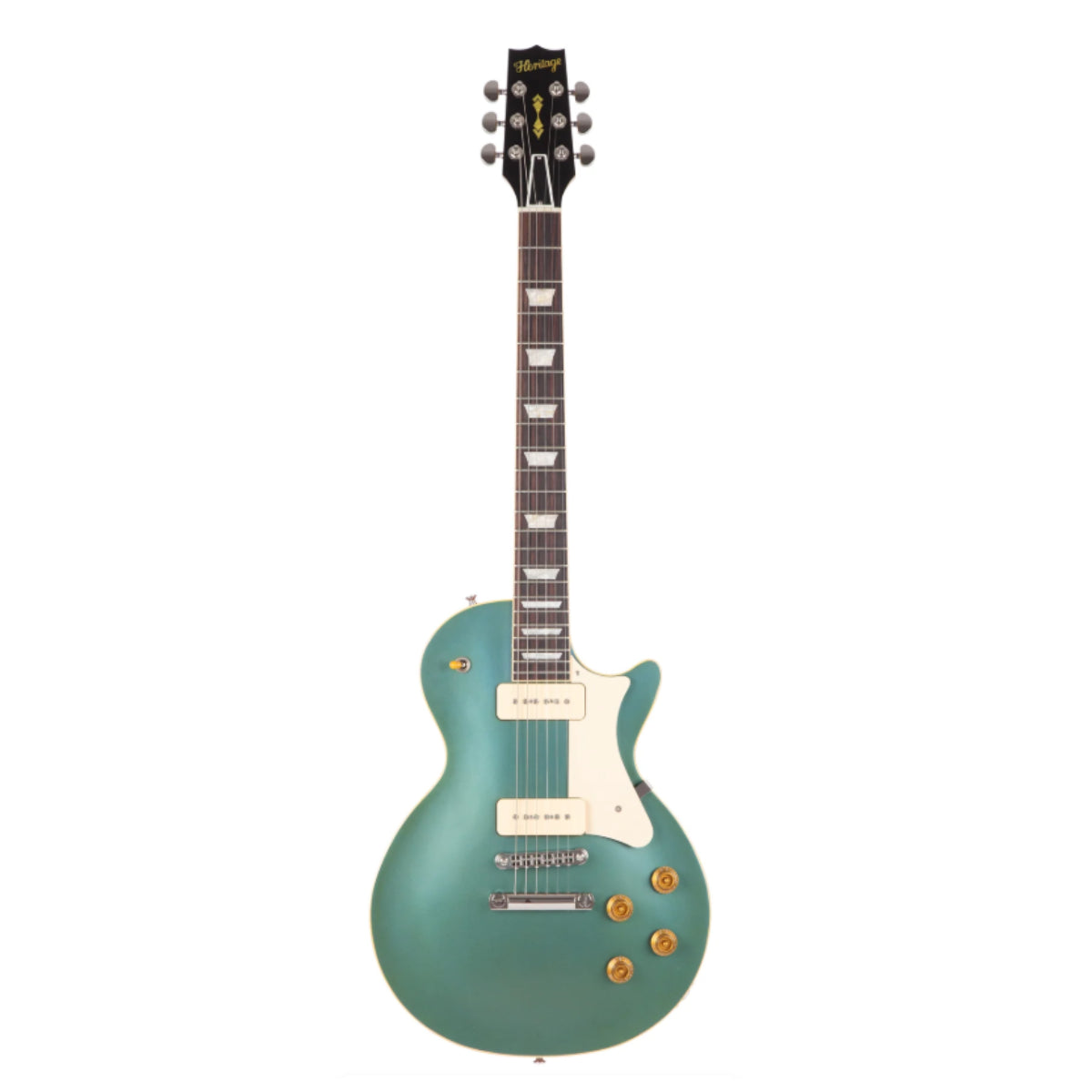 Heritage Custom Shop Core Collection H-150 P90 Electric Guitar with Case, Pelham Blue

