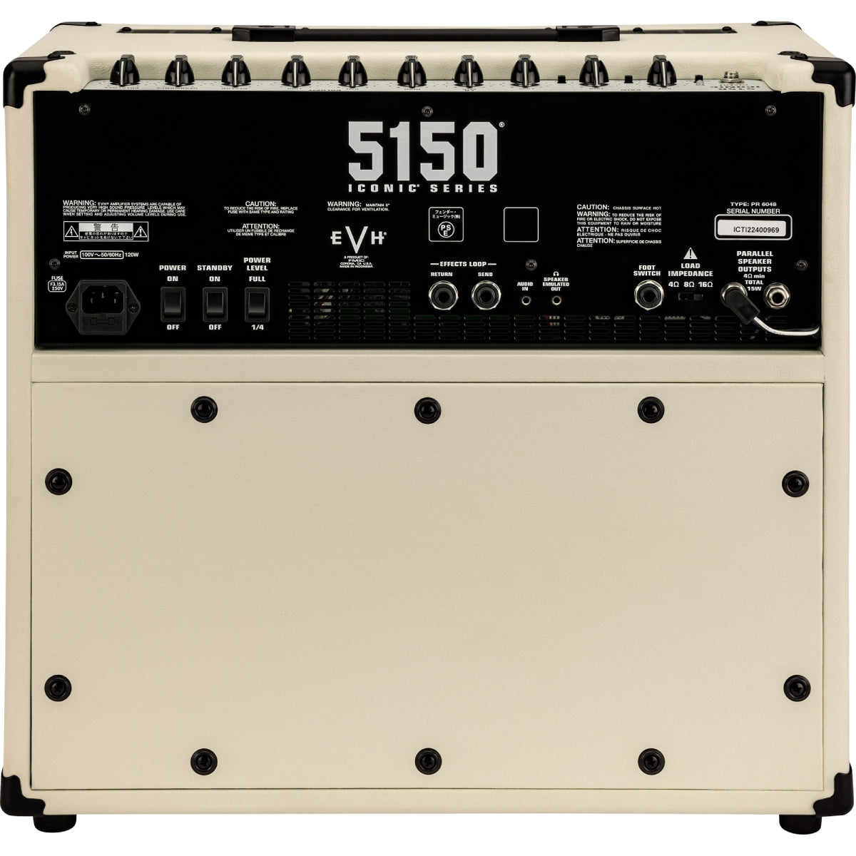 EVH Amplifier 5150 Iconic Series 15W 1×10 Combo (Ivory)