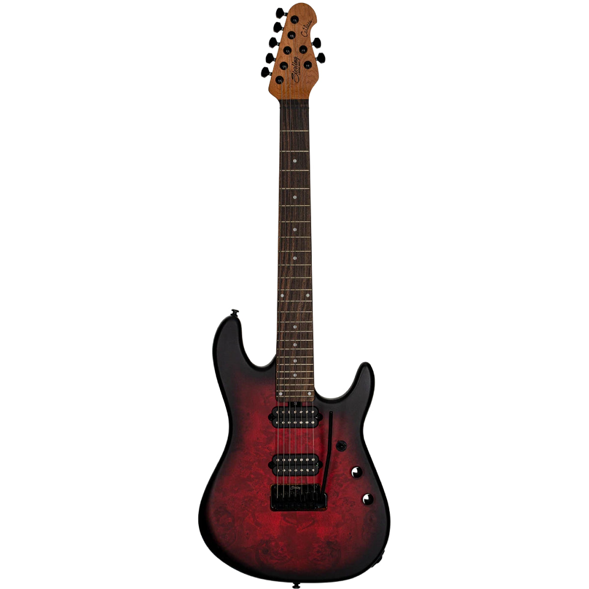 Đàn Guitar Điện Sterling by Music Man Richardson7, Dark Scarlet Burst Satin