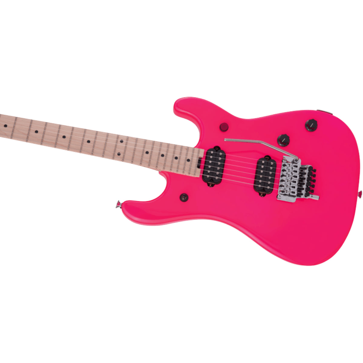 Đàn Guitar Điện EVH 5150 Series Standard Maple, Neon Pink