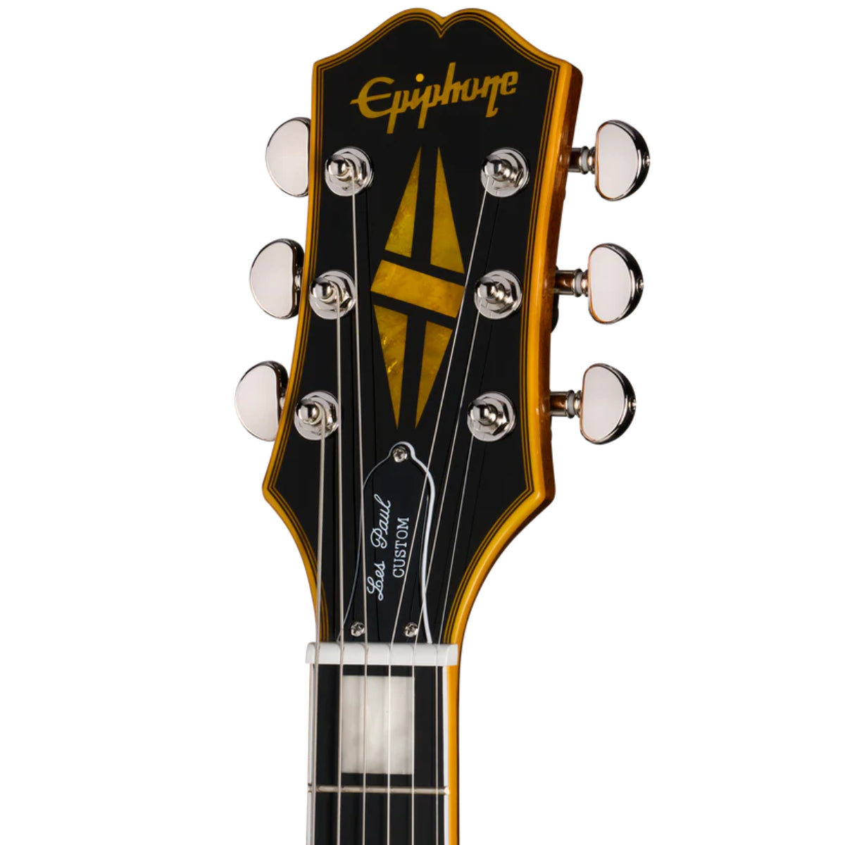 Đàn Guitar Điện Epiphone Les Paul Custom Widow Yellow Burst