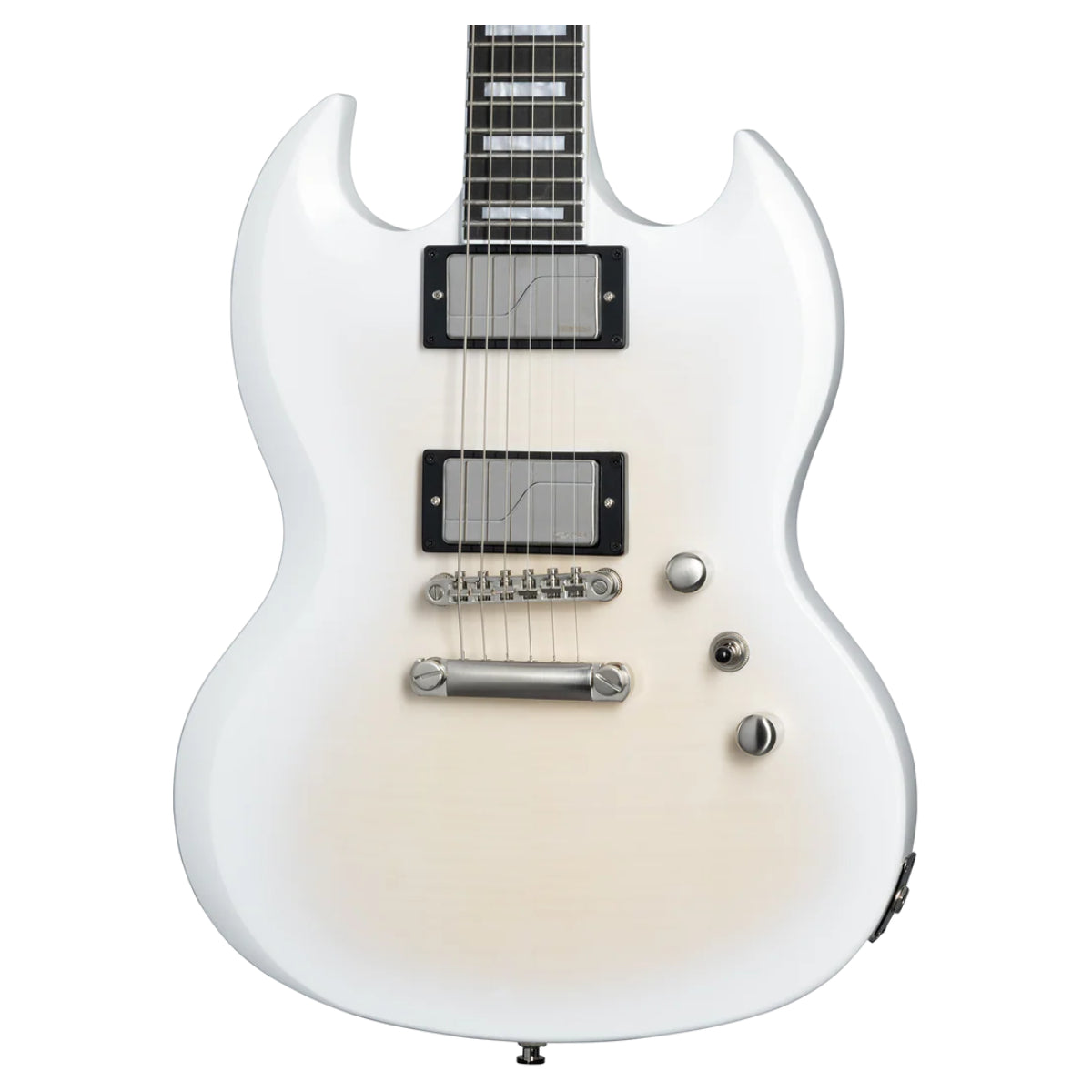 Đàn Guitar Điện Epiphone SG Prophecy Aged White Tiger Burst