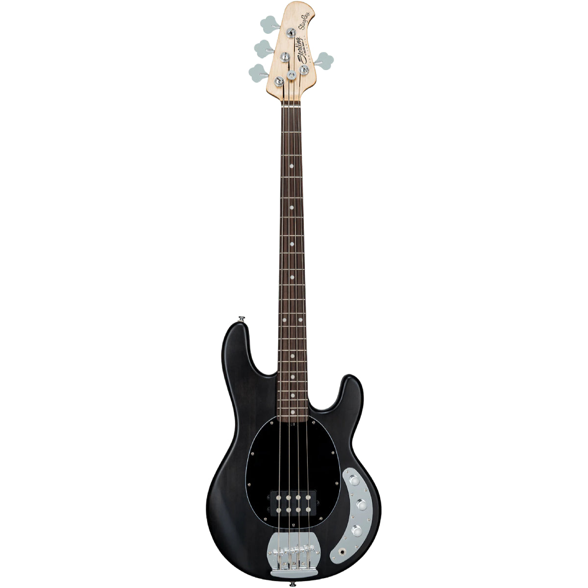Đàn Guitar Bass Sterling by Music Man StingRay Ray4 Bass, Trans Black Satin