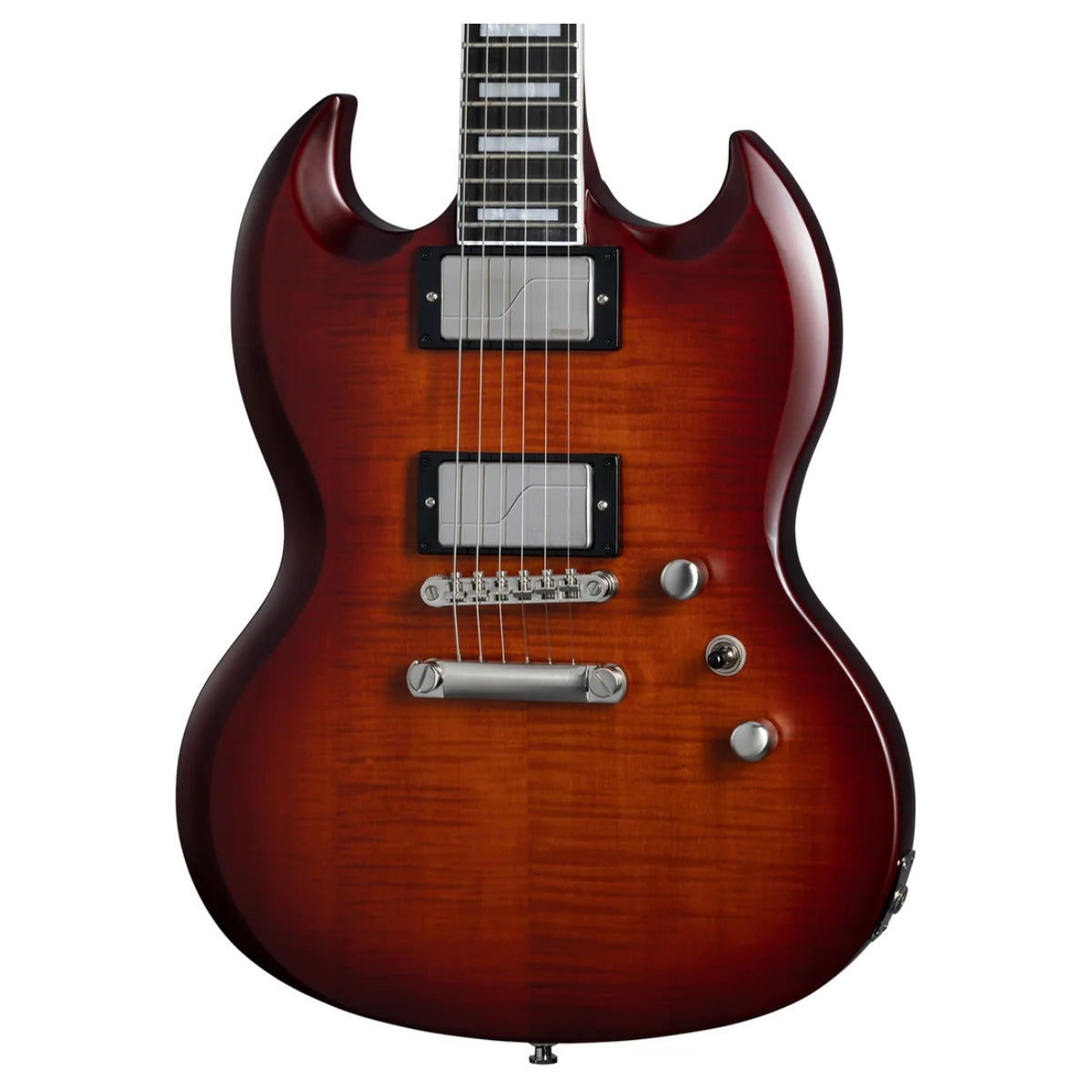 Đàn Guitar Điện Epiphone SG Prophecy màu Aged Bengal Tiger Burst