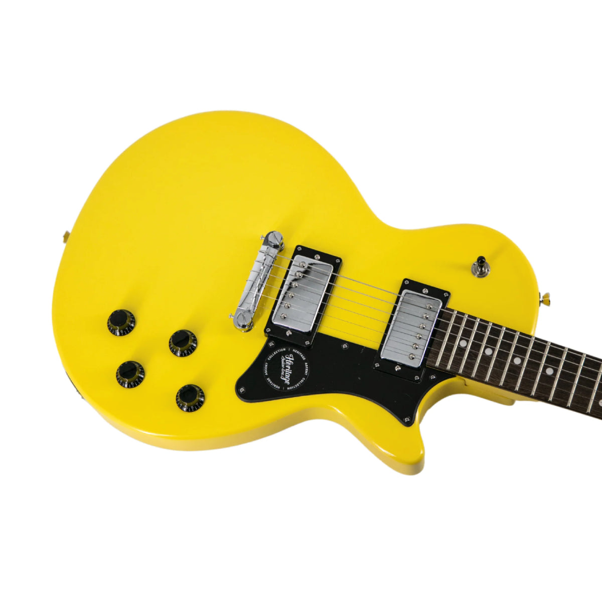 Heritage Ascent Collection H-137 Humbucker Electric Guitar, Marigold Yellow

