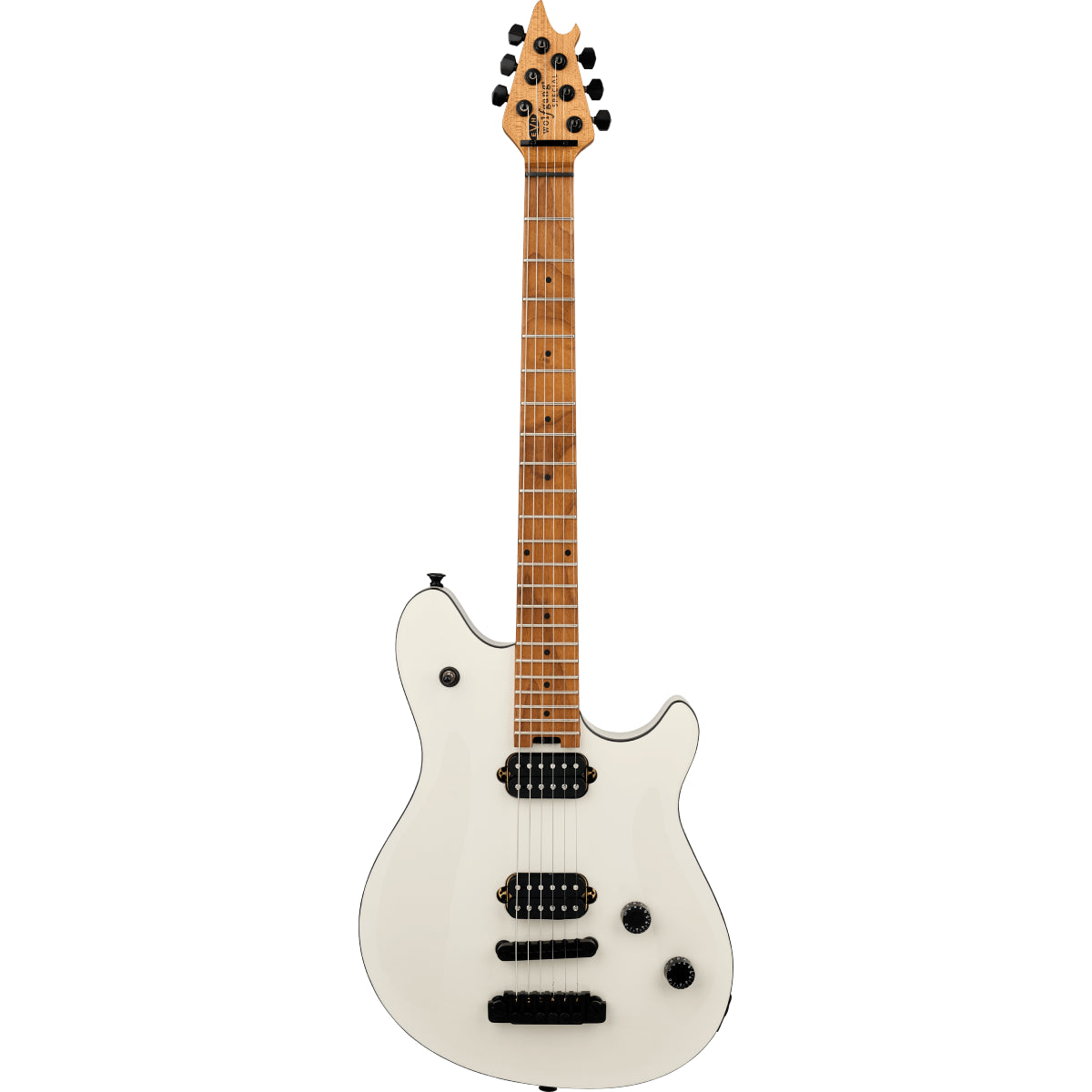 Đàn Guitar Điện EVH Wolfgang Special Baked Maple TOM, Polar White