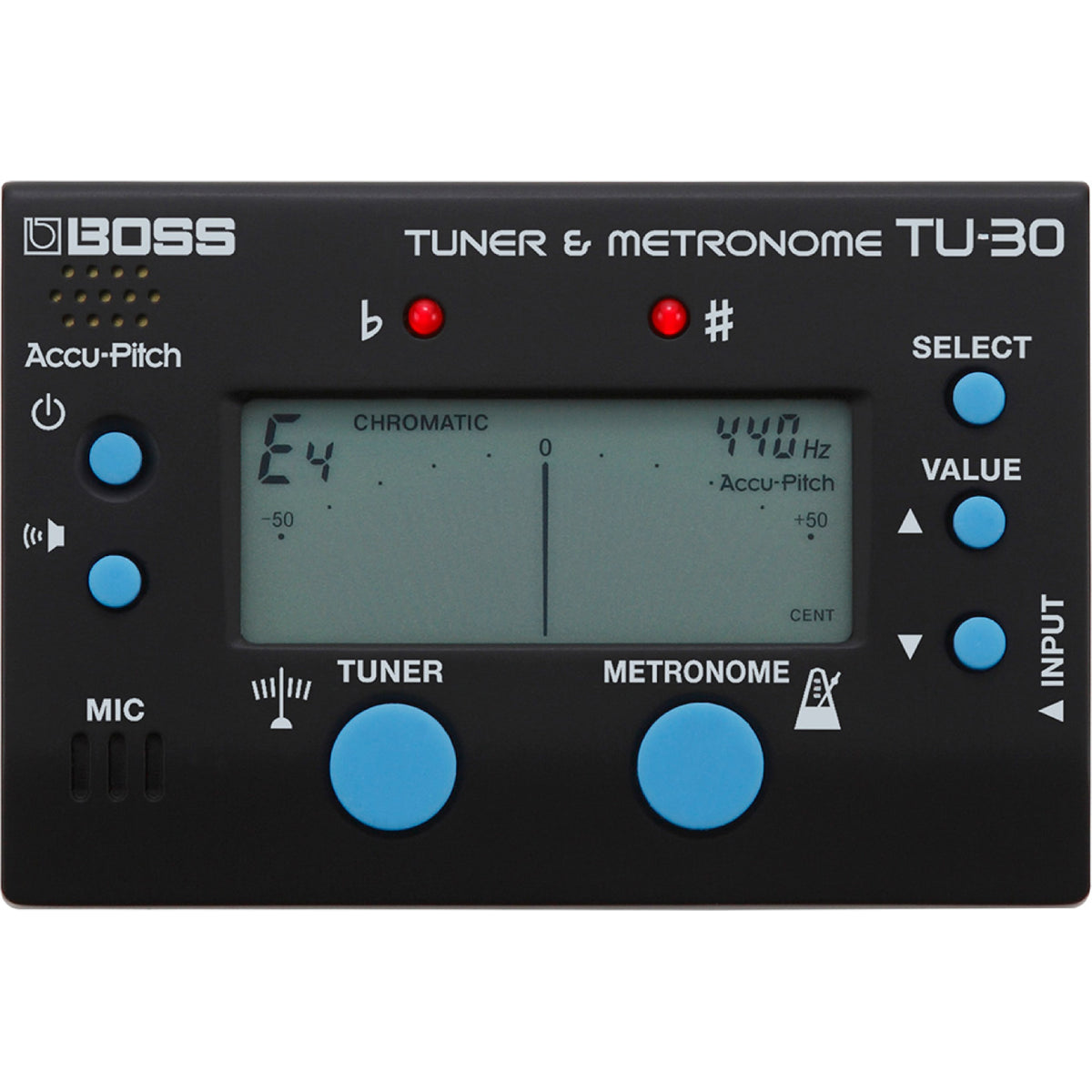BOSS TU 30 Tuner and Metronome