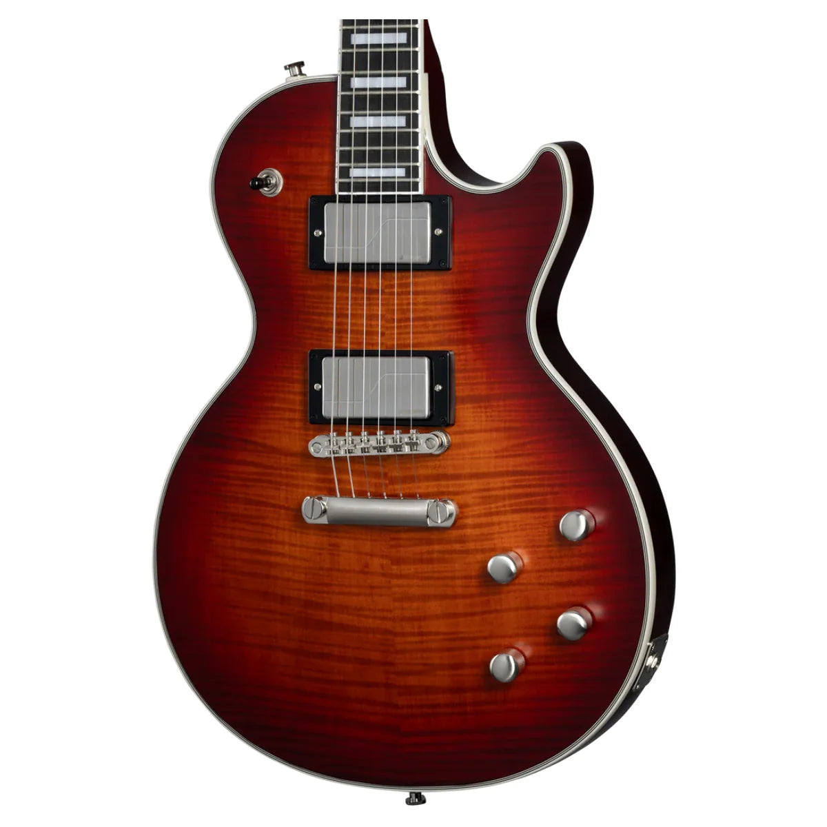 Đàn Guitar Điện Epiphone Les Paul Prophecy màu Aged Bengal Tiger Burst