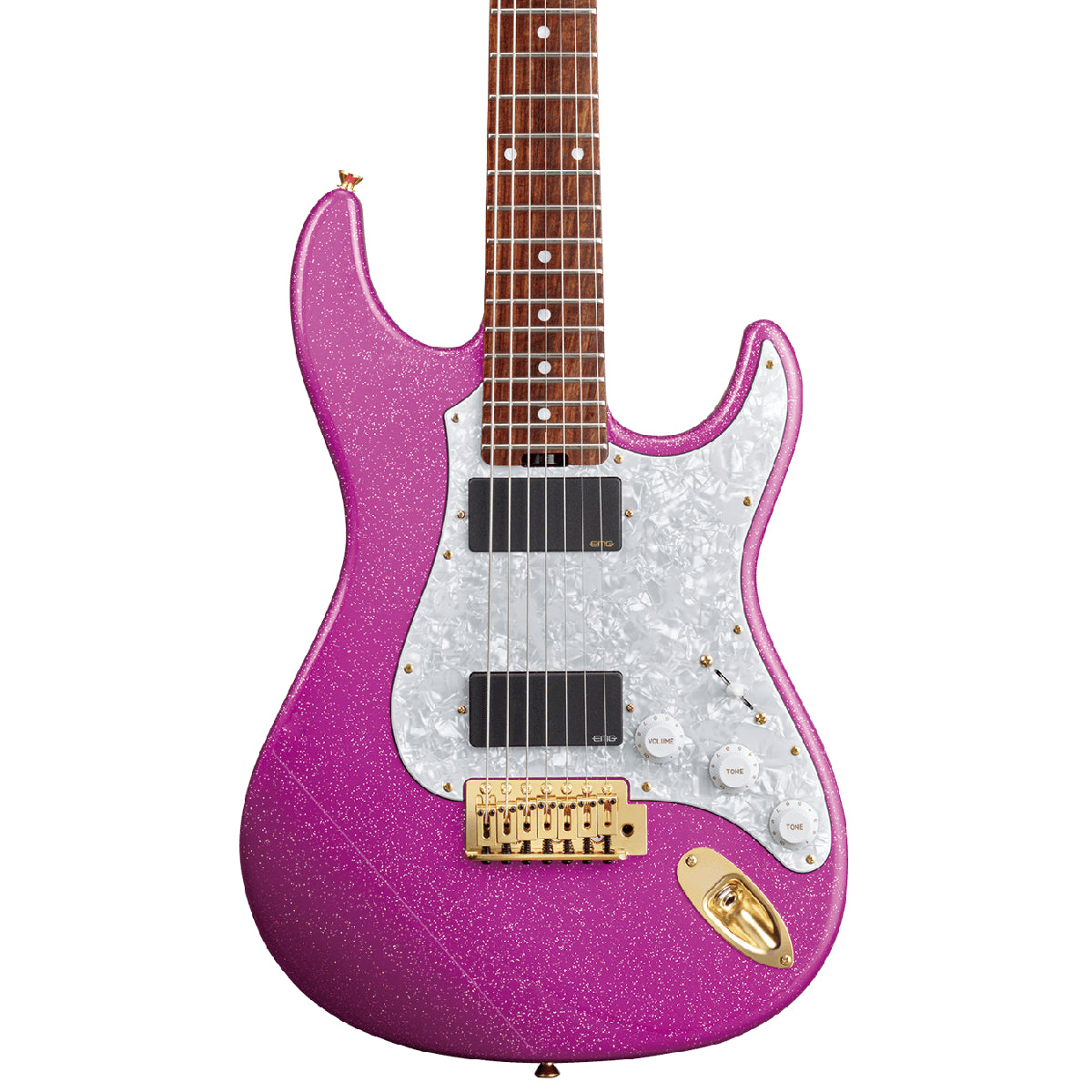 Đàn Guitar Điện ESP EDWARDS E-SNAPPER-7 TO-Twinkle Pink