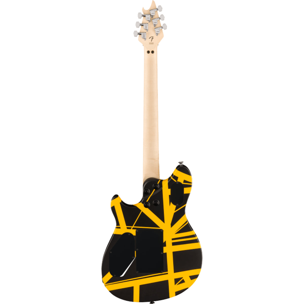 Đàn Guitar Điện EVH Wolfgang Special Striped, Black and Yellow