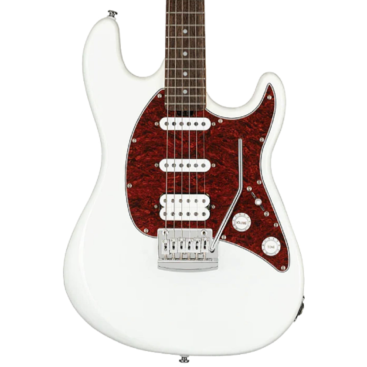 Đàn Guitar Điện Sterling by Music Man Sub Series Cutlass, Olympic White