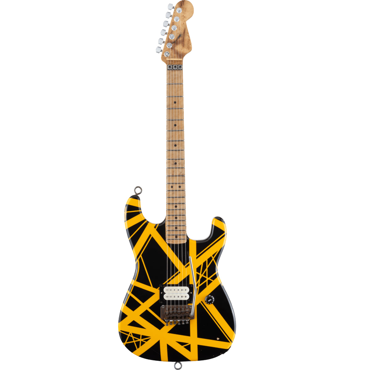 Đàn Guitar Điện EVH Limited Edition ’79 Bumblebee, Black with Yellow Stripes