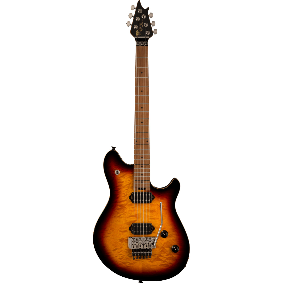 Đàn Guitar Điện EVH Wolfgang WG Standard QM, Baked Maple Fingerboard, 3 Color Sunburst