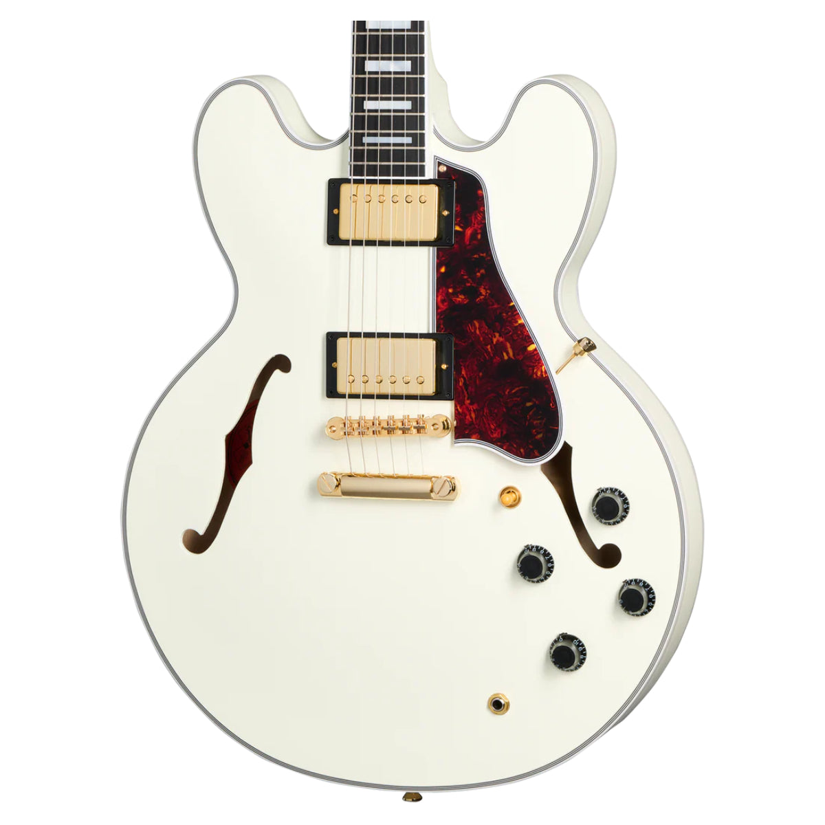 Đàn Guitar Điện Epiphone 1959 ES355 Semi Hollow Electric Guitar Classic White