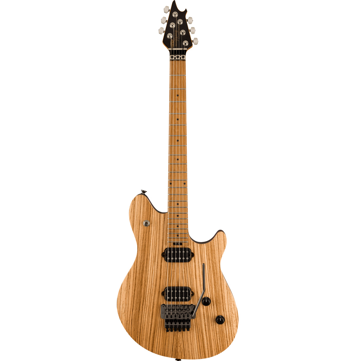 Đàn Guitar Điện EVH Wolfgang WG Standard Exotic Zebrawood, Natural