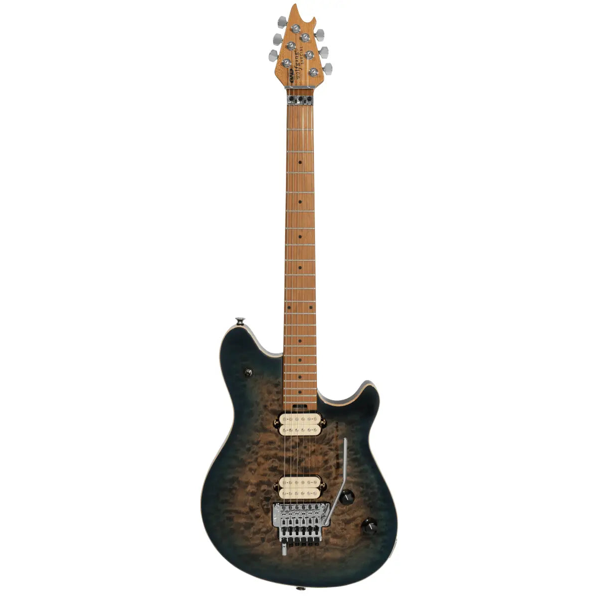 Đàn Guitar Điện EVH Wolfgang Special QM Baked Maple Fingerboard, Indigo Burst