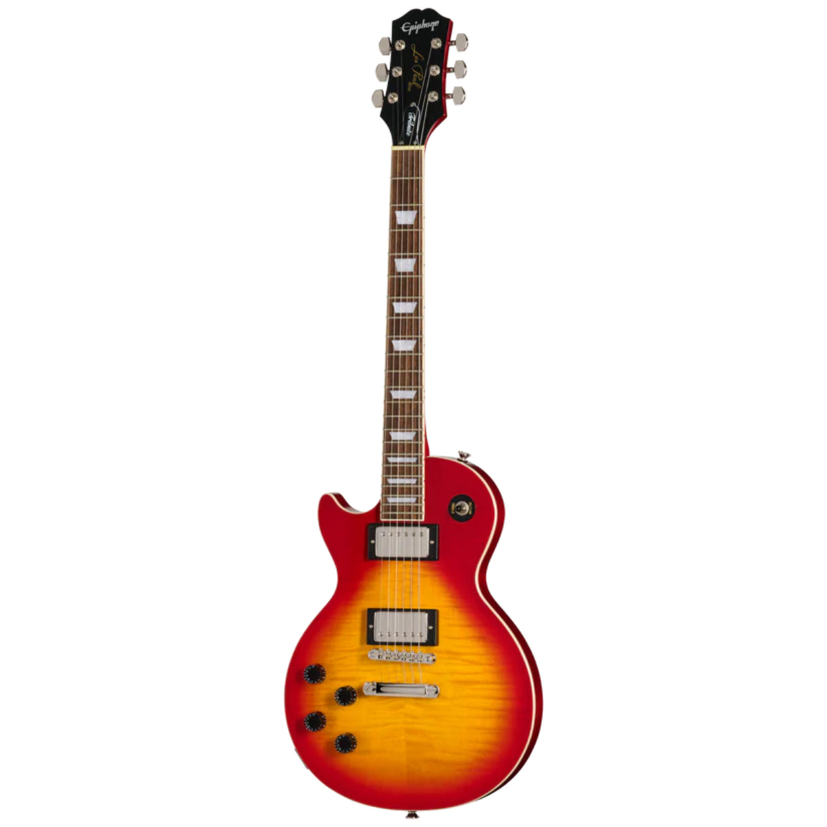 Đàn Guitar Điện Epiphone Les Paul Tribute Plus Heritage Cherry Sunburst Left Handed