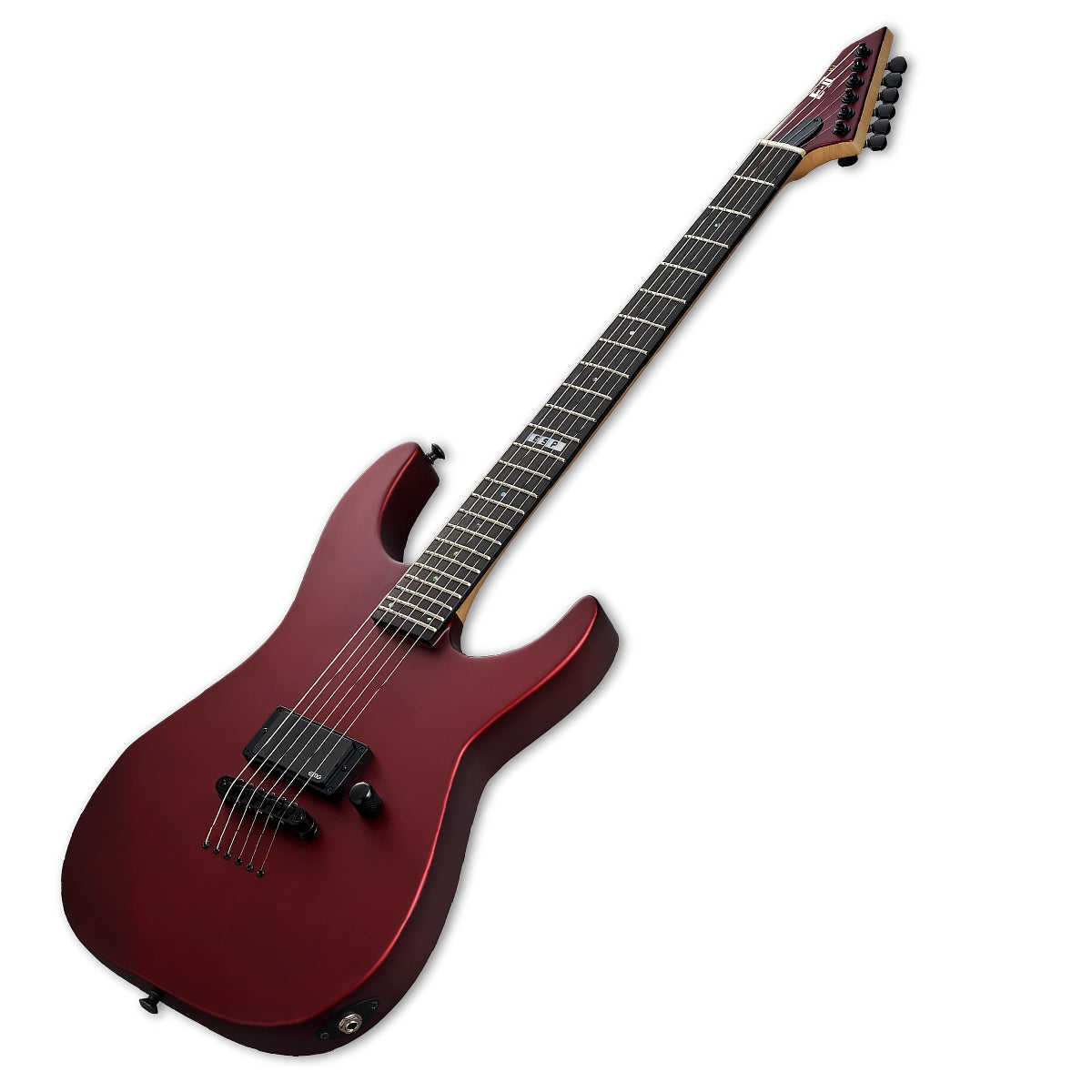 Đàn Guitar Điện ESP E-II M-1 Thru NT – Deep Candy Apple Red Satin