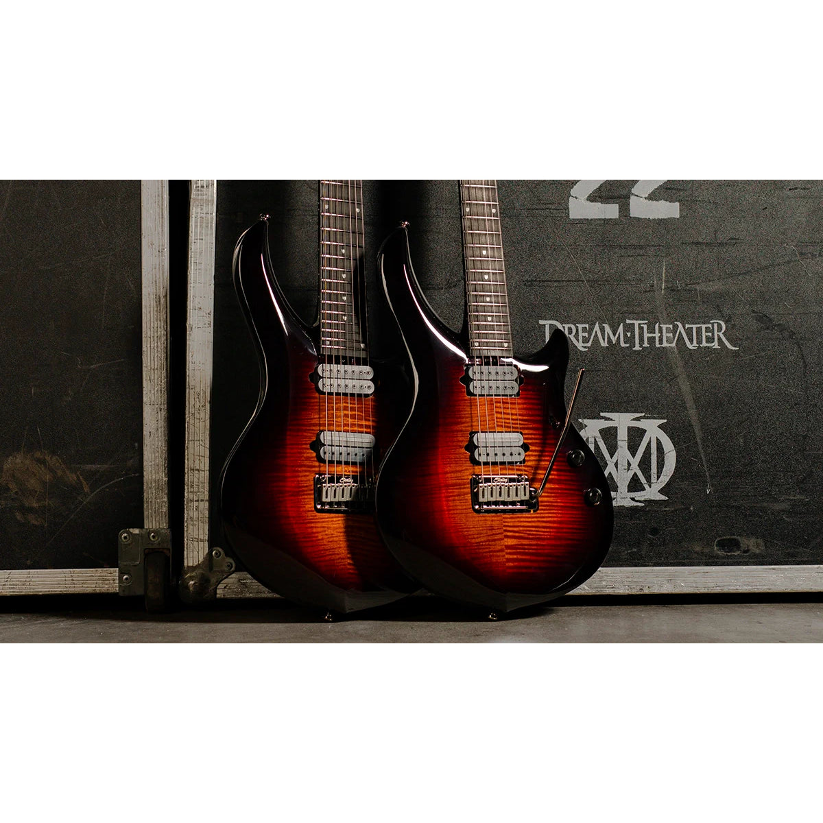 Đàn Guitar Điện Sterling by Music Man Majesty X DiMarzio 7 String, Tiger Eye