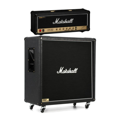 Marshall JCM800 2203X 100-watt Tube Head and 1960B 300-watt 4x12" Angled Cabinet