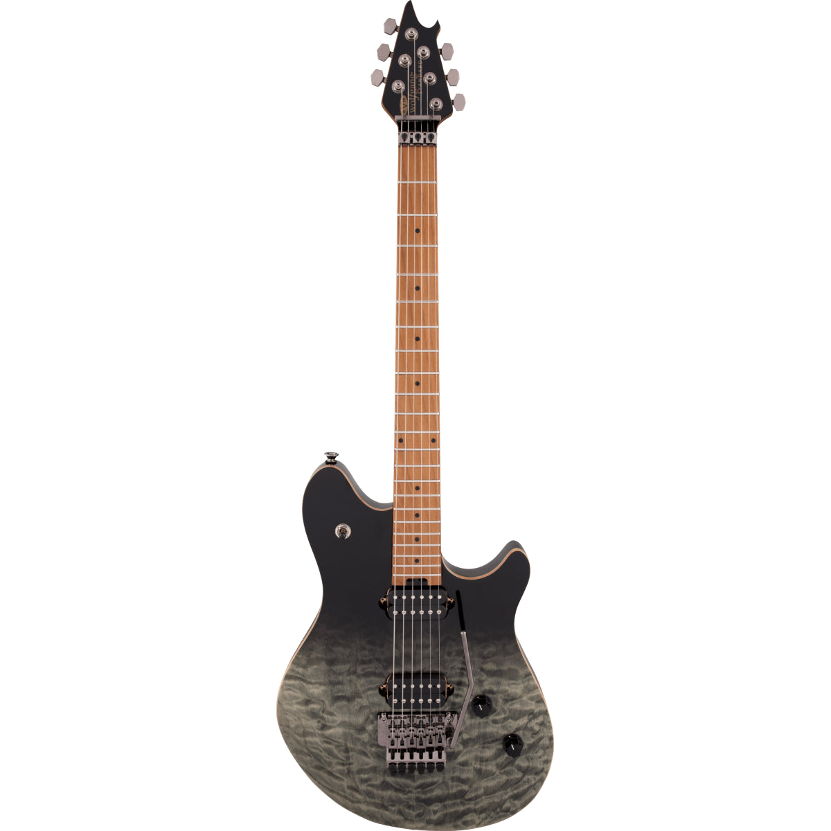 Đàn Guitar Điện EVH Wolfgang WG Standard QM, Baked Maple Fingerboard, Black Fade