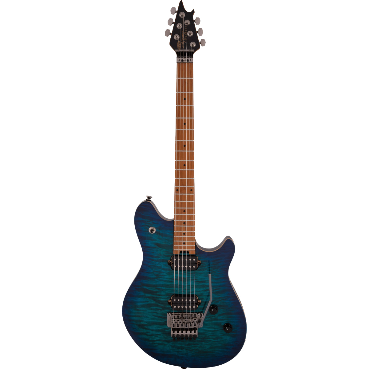 Đàn Guitar Điện EVH Wolfgang WG Standard QM, Baked Maple Fingerboard, Chlorine Burst