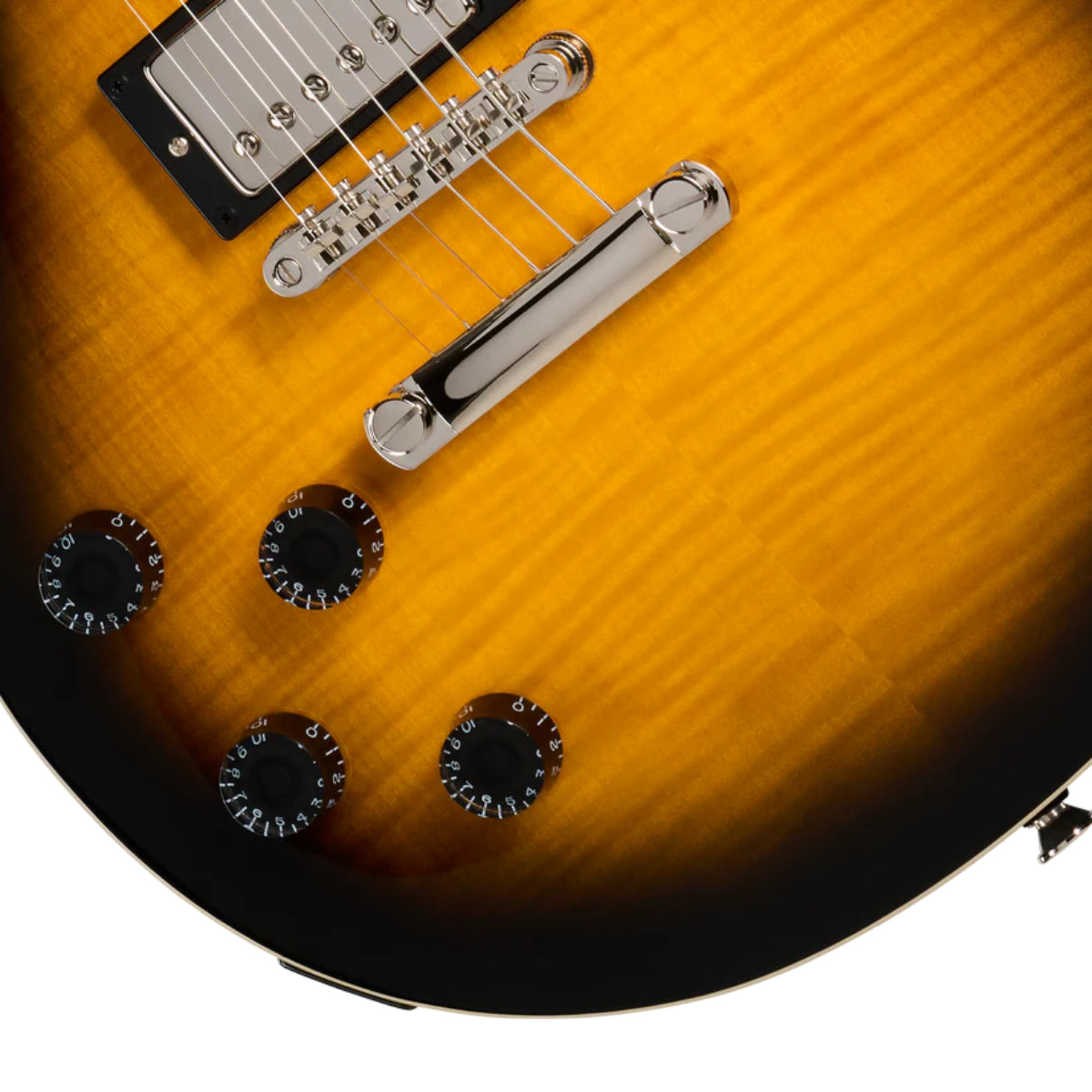 Đàn Guitar Điện Epiphone Les Paul Tribute Plus Vintage Sunburst Left Handed